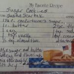 recipe card